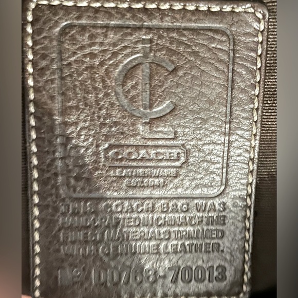 Vintage Coach large duffle/ travel bag - Picture 3 of 4